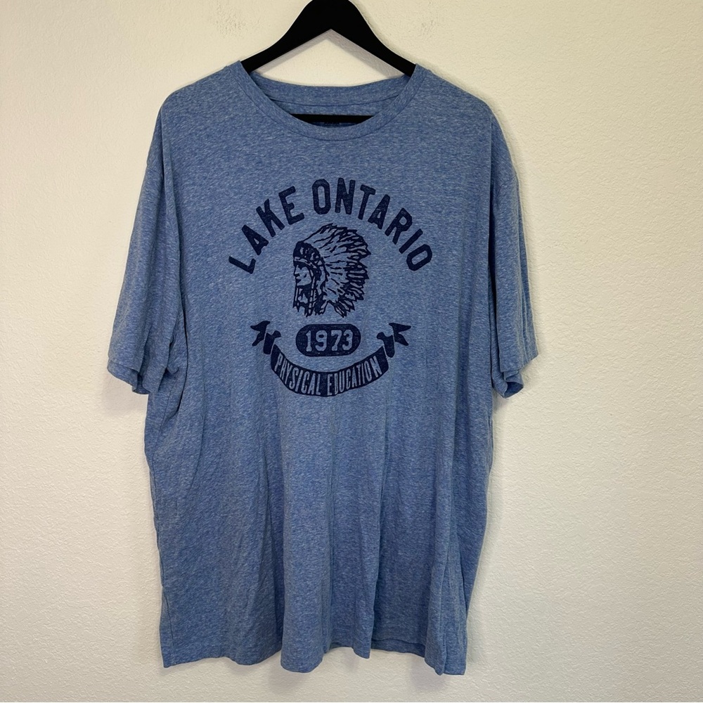 Sonoma Men’s Lake Ontario Graphic T-Shirt – Blue – Size 2XLT